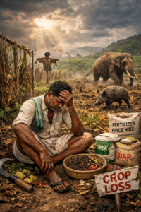 കാലാവസ്ഥാ വ്യതിയാനം മുതൽ വന്യമൃഗ ശല്യം വരെ: ഇടുക്കിയിൽ കർഷകർക്ക് നഷ്ടക്കണക്കുകൾ മാത്രം